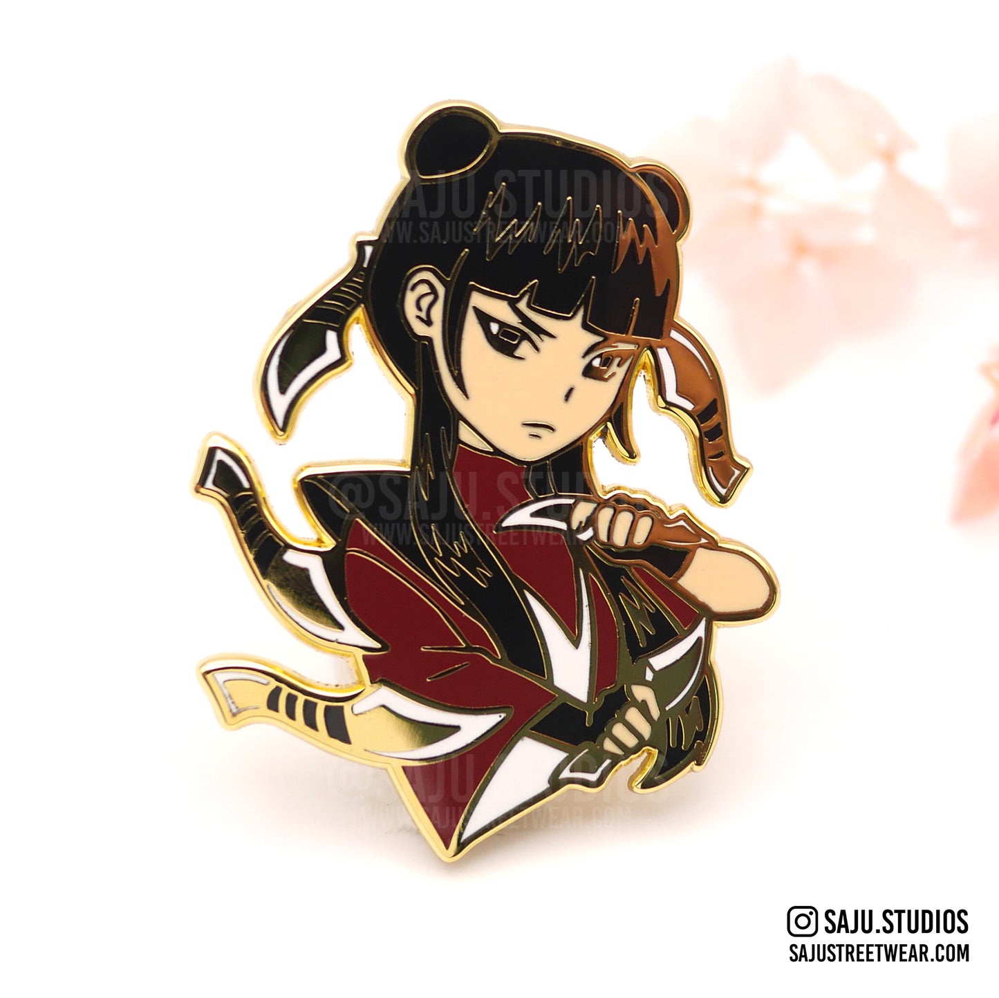 Mai Enamel Pin