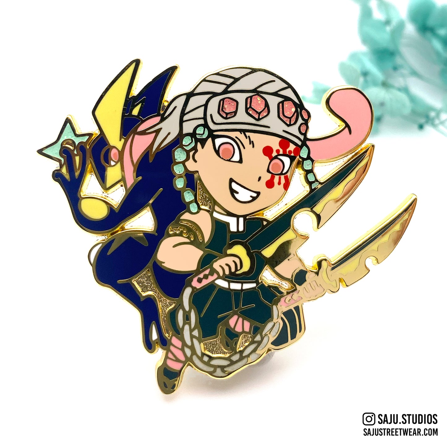 Sound PokeSlayer Enamel Pin