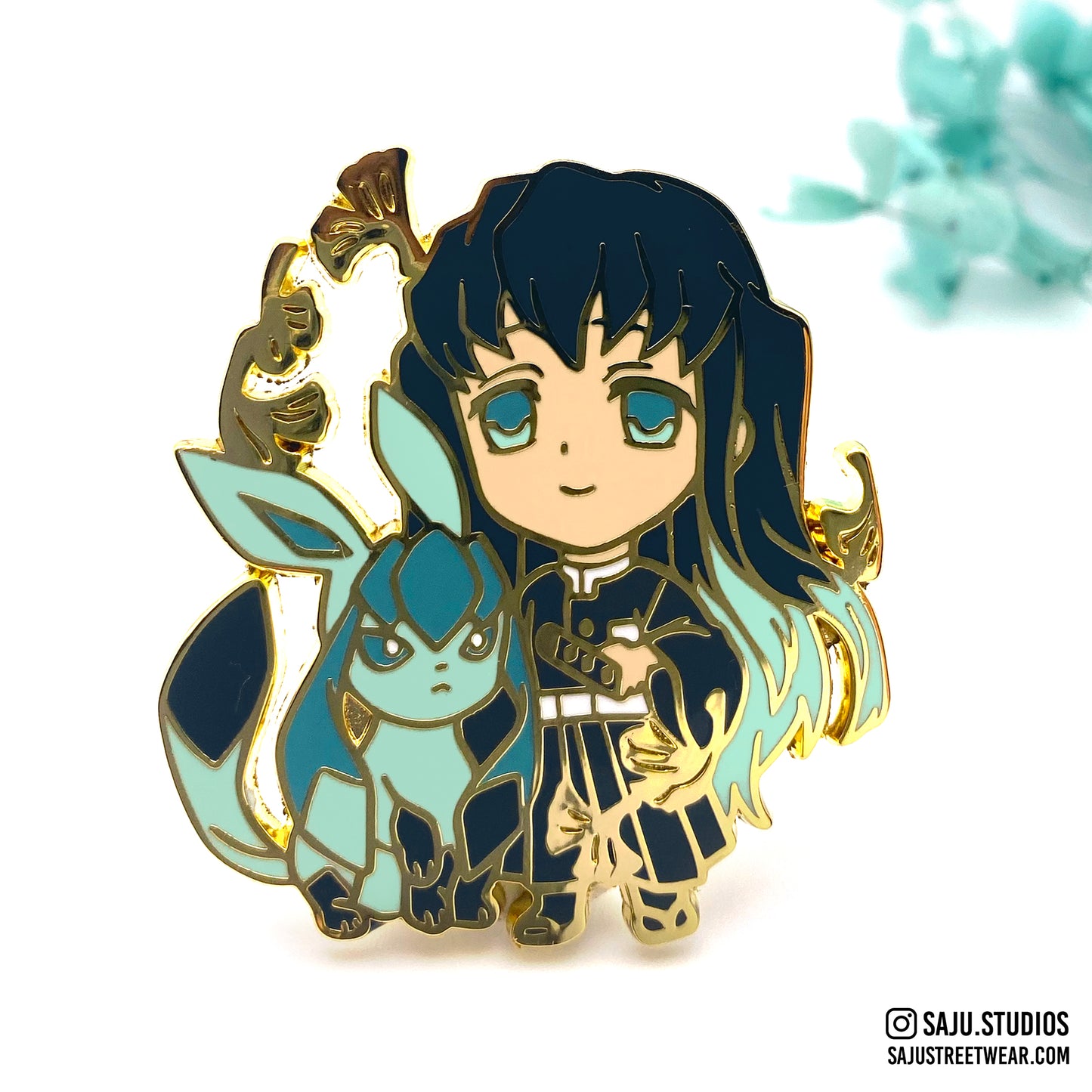 Mist PokeSlayer Enamel Pin