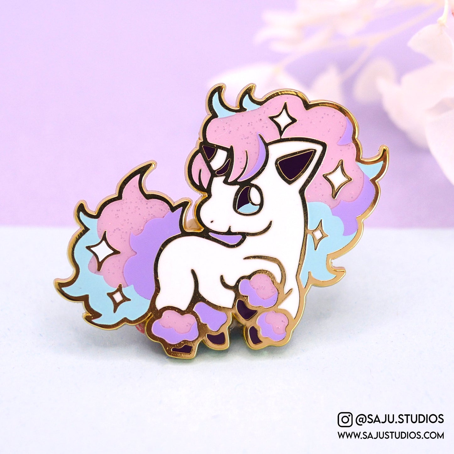 Pony Enamel Pin
