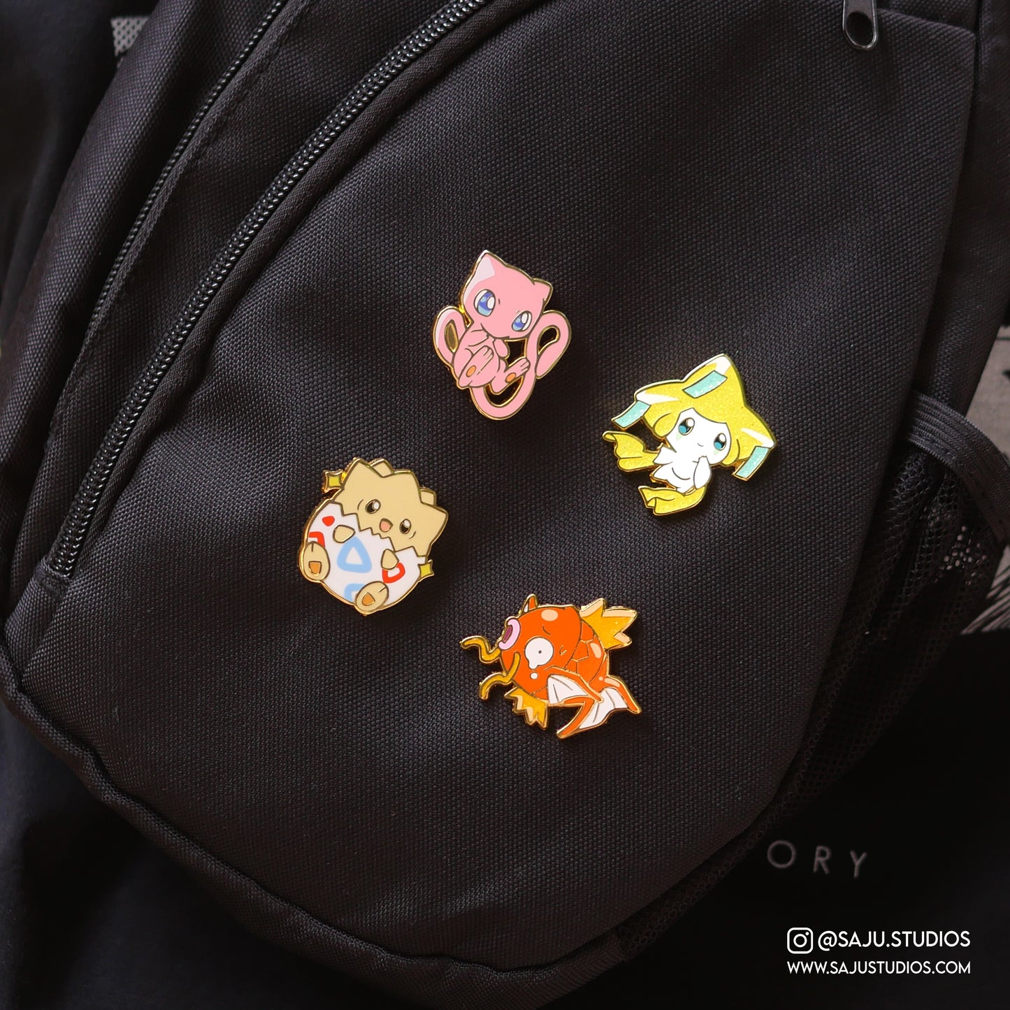 Shiny Mew Enamel Pin