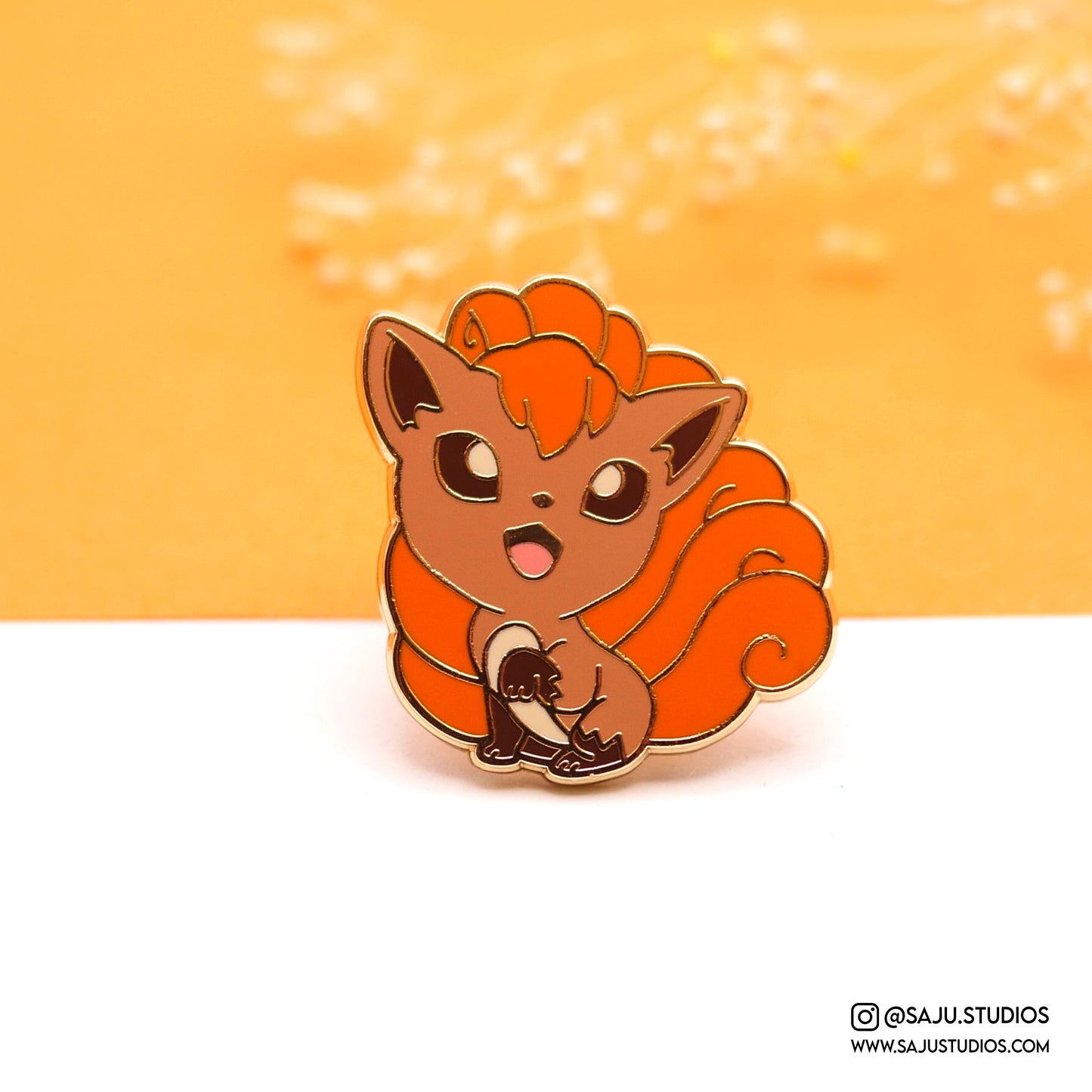 Fox Enamel Pin