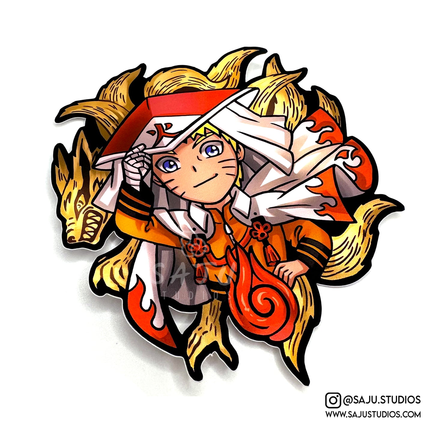 Ninja Hero Metallic Decals