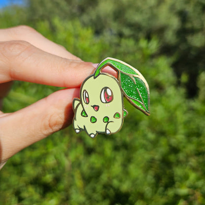 Grass/Leaf Enamel Pin