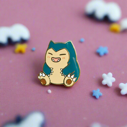 Sleeping Enamel Pin