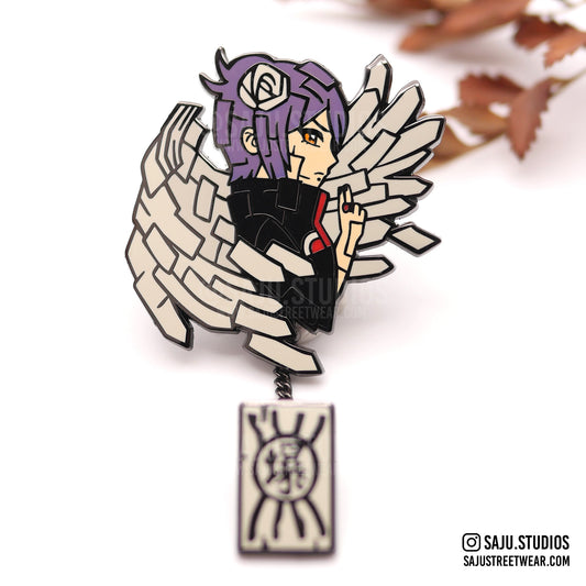 Paper Angel Enamel Pin (2 pcs)