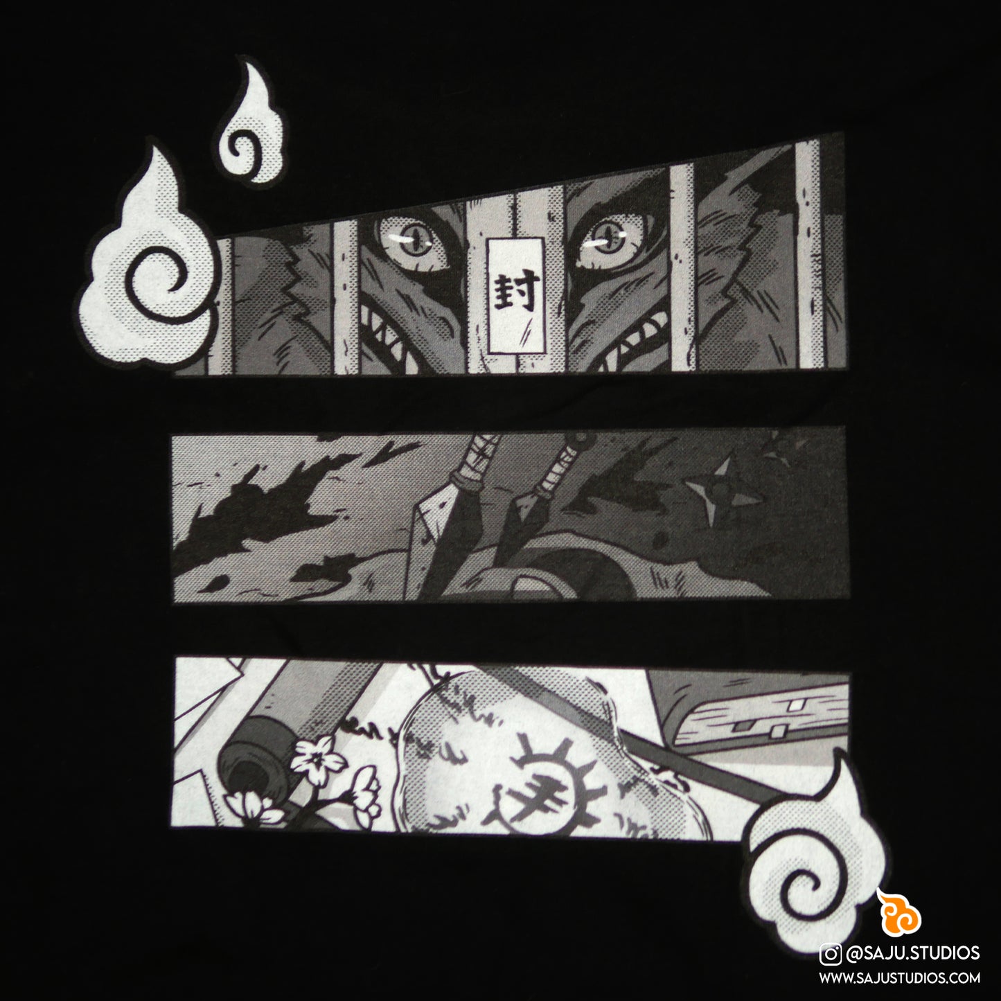Embroidered Shinobi's Story Shirt