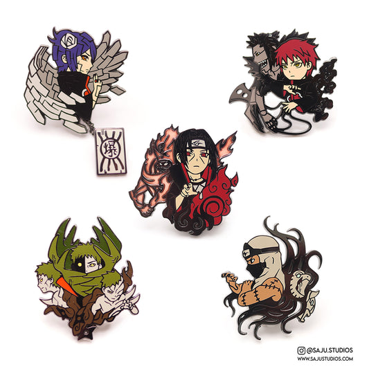 Red Dawn Enamel Pins