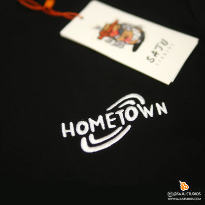 HOMETOWN Leaf Village Shirt [Embroidered & Double-Sided]