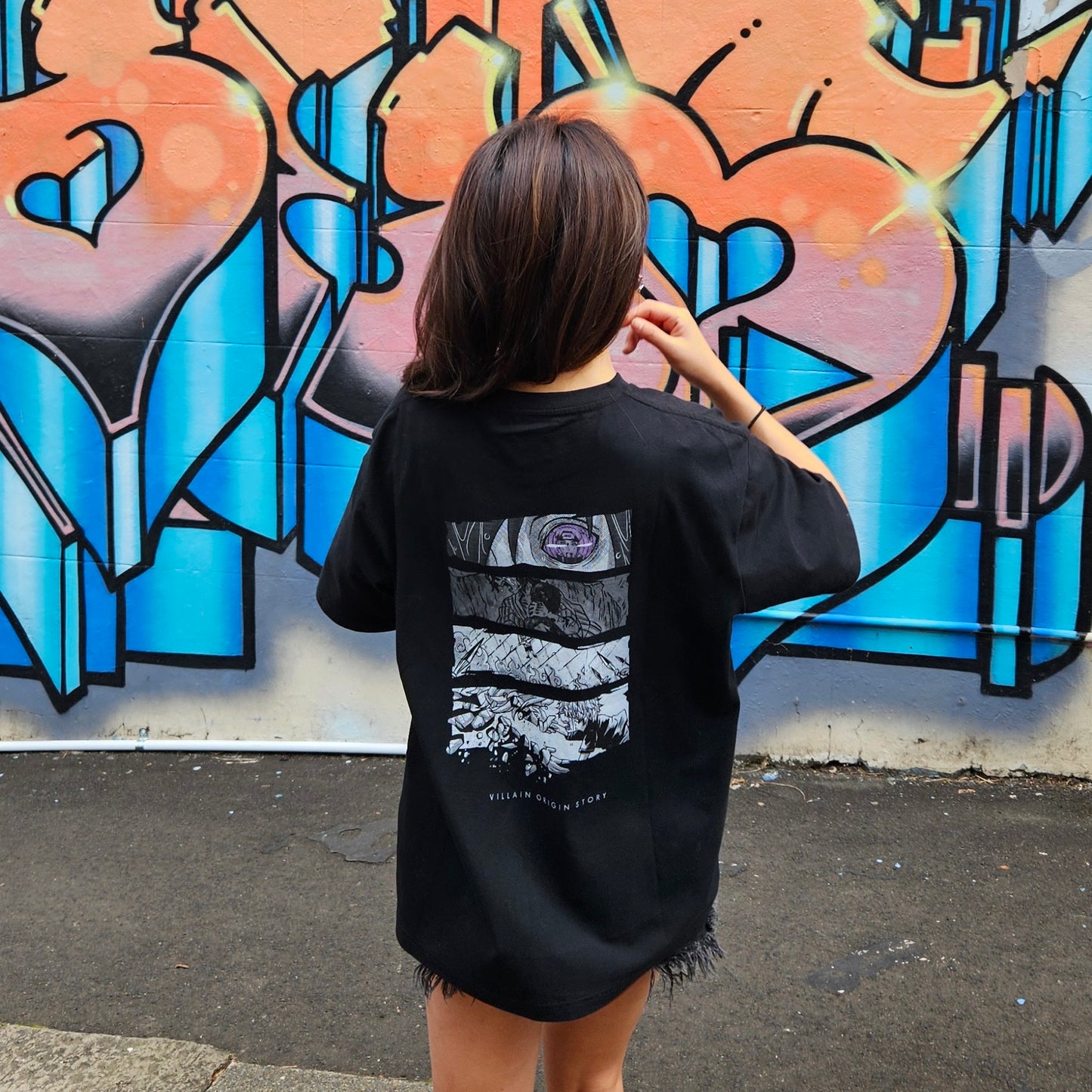 Villain Origin Story Shirt [Embroidered & Double-Sided]