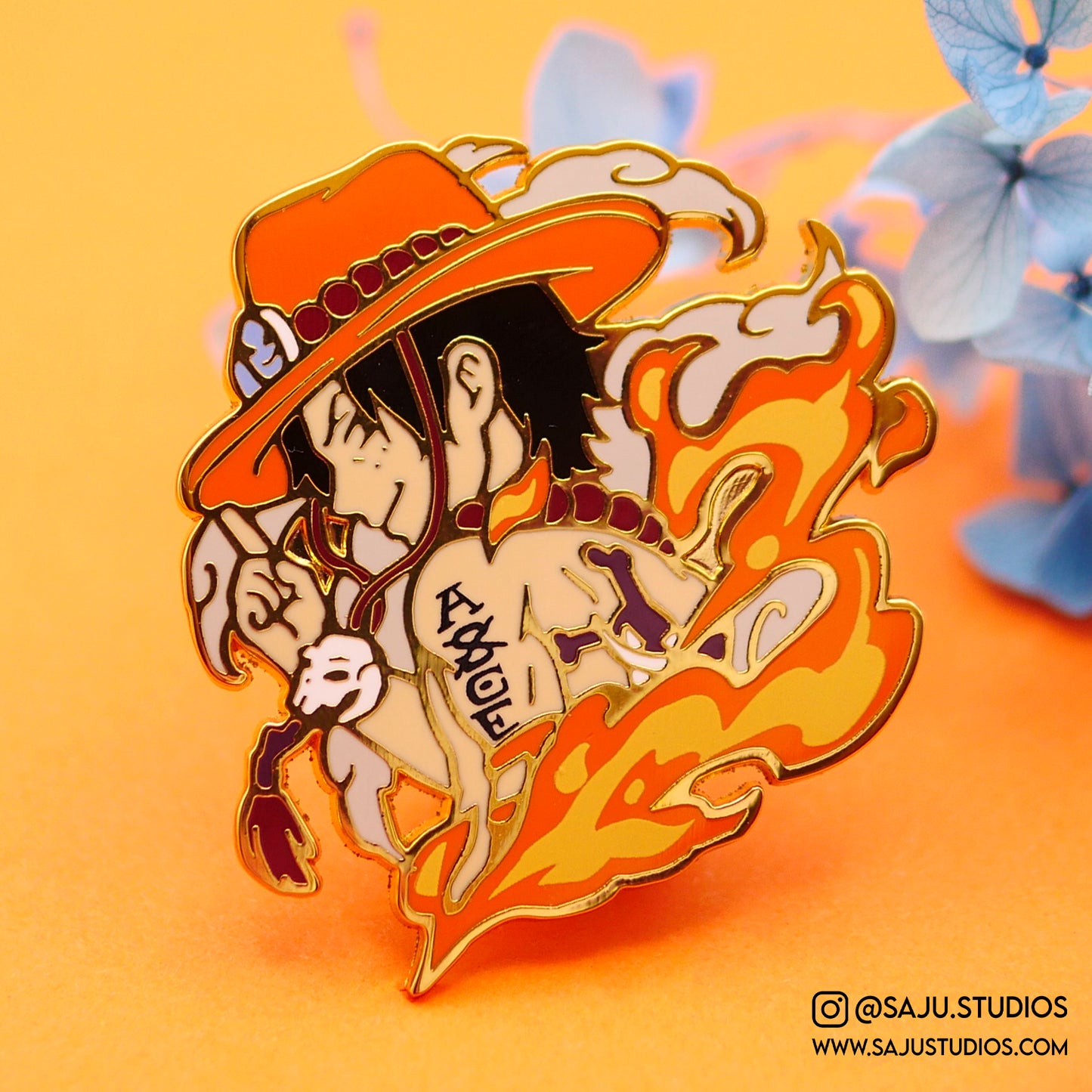 Devil Fruit Trio Enamel Pins