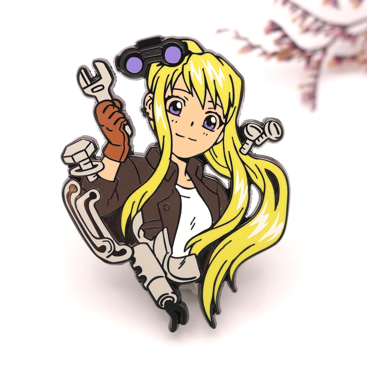 Winry Enamel Pin