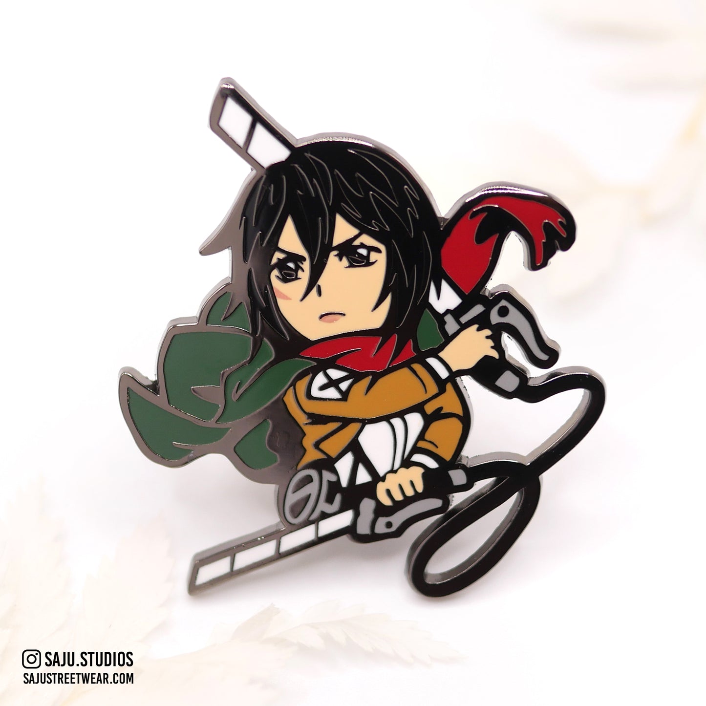 Mikasa Enamel Pin