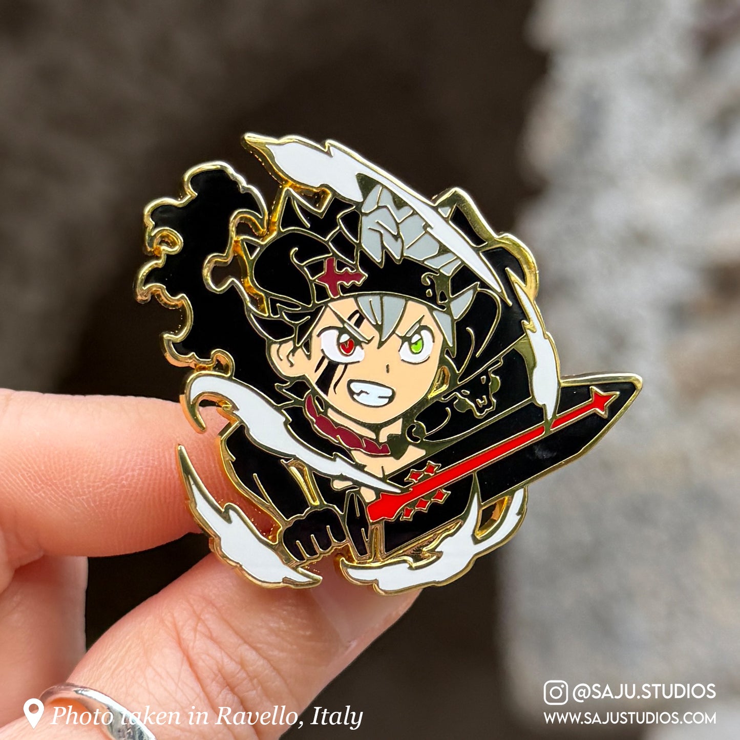 Asta Enamel Pin