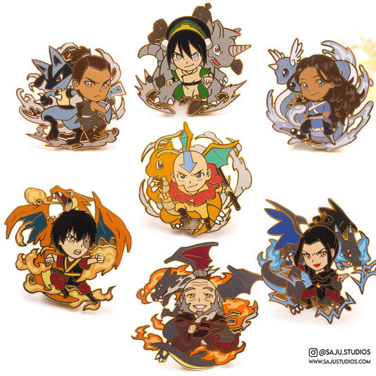 Avatar Crossover Enamel Pins
