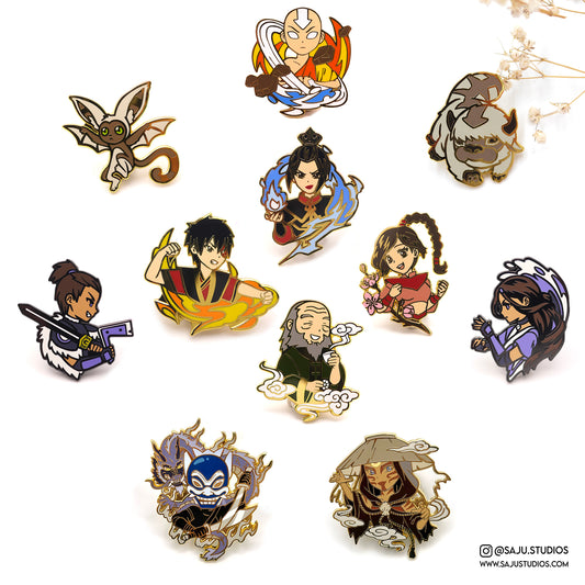 Avatar Enamel Pins