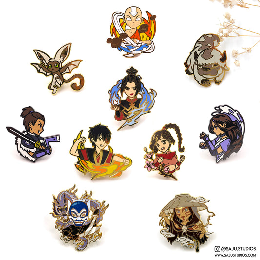 Avatar Enamel Pins