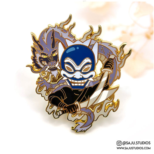 Blue Spirit Enamel Pin