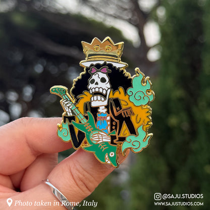 Musician Enamel Pin (Glow in the Dark)