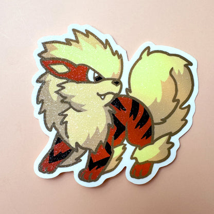 Fire Canine Sticker