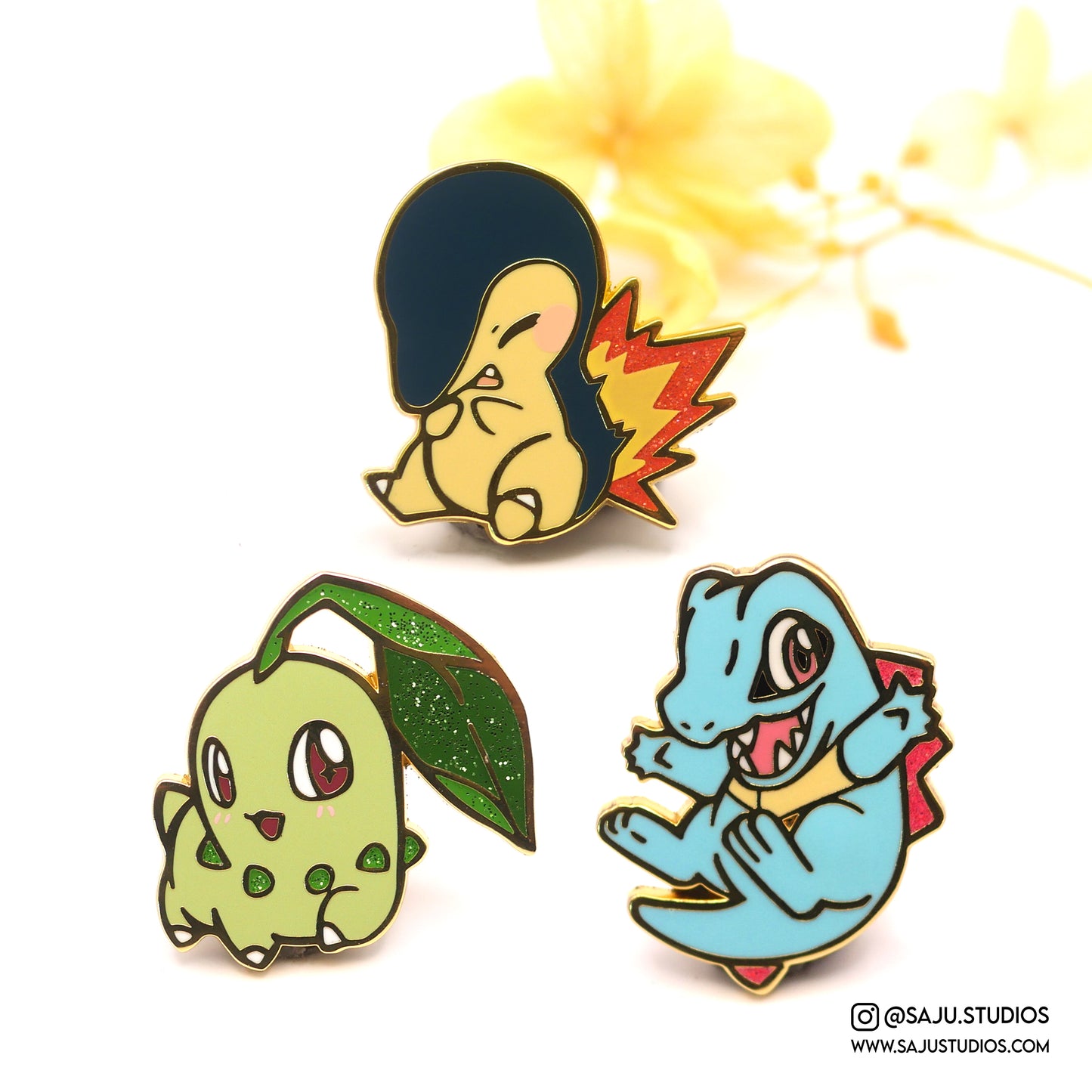 Gen 2 Starter Enamel Pins