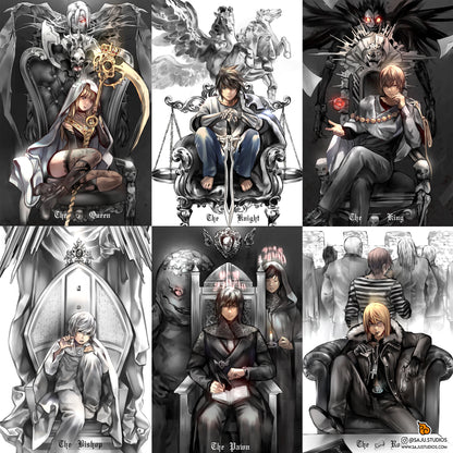 Death N. Full Set (6 prints)