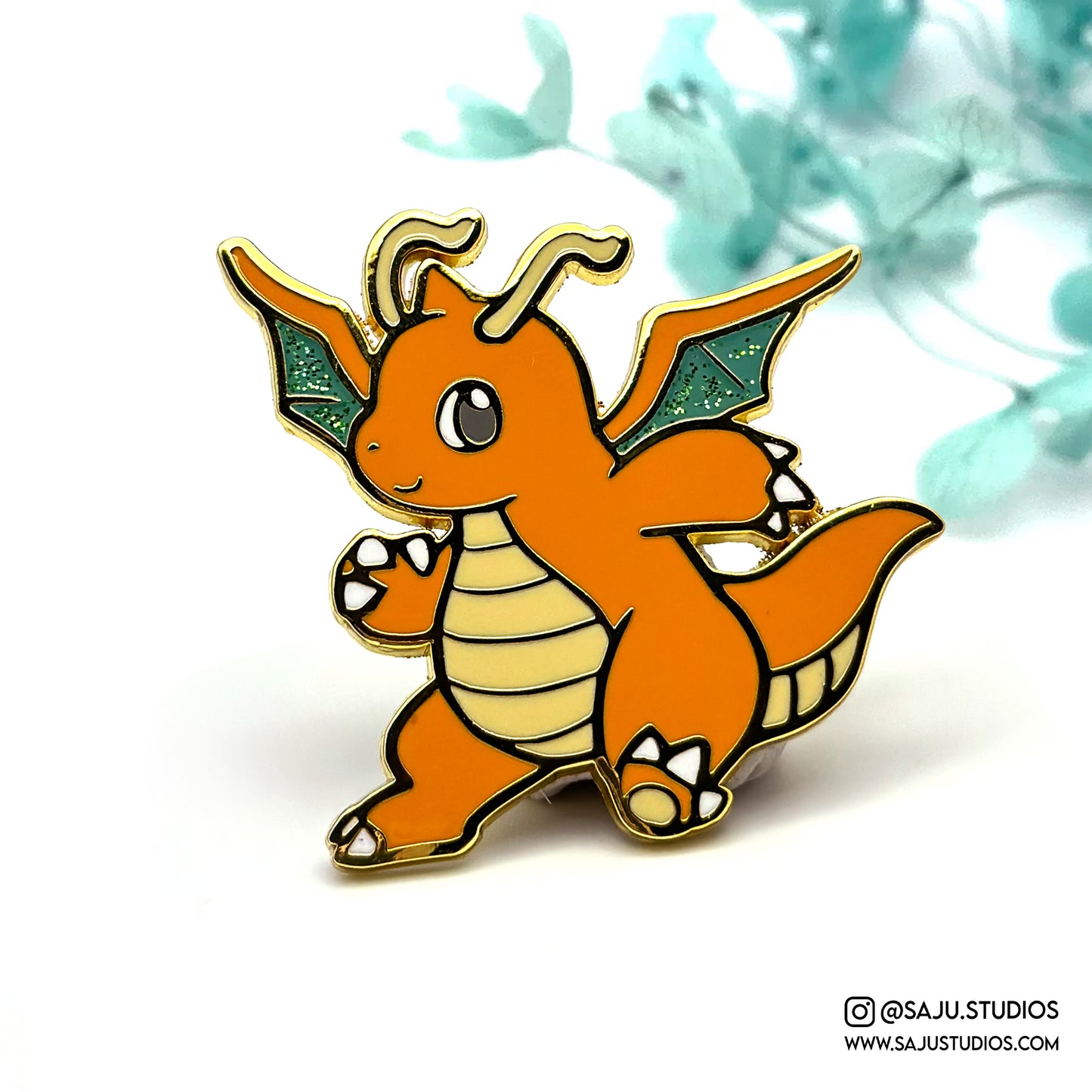 Flying Dragon Type Enamel Pin