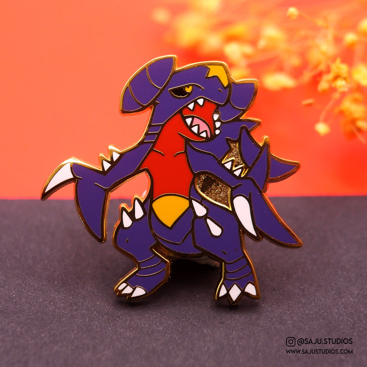 Dragon/Ground Enamel Pin