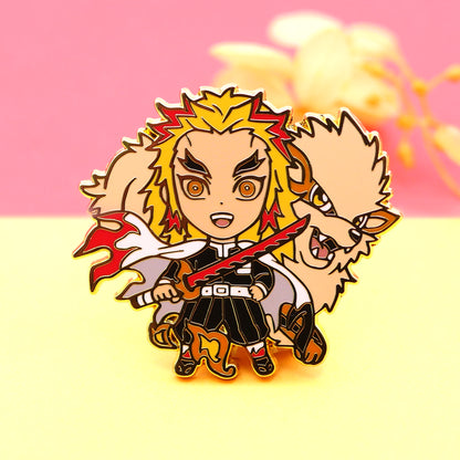 PokeSlayer Pillars Enamel Pins