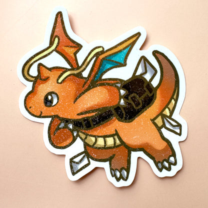 Messenger Dragon Sticker