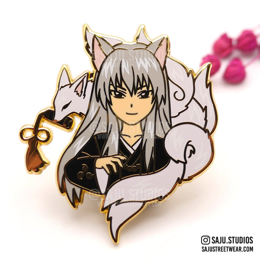 Fox Demon Enamel Pin