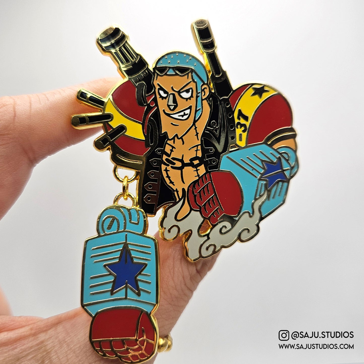 Shipwright Enamel Pin