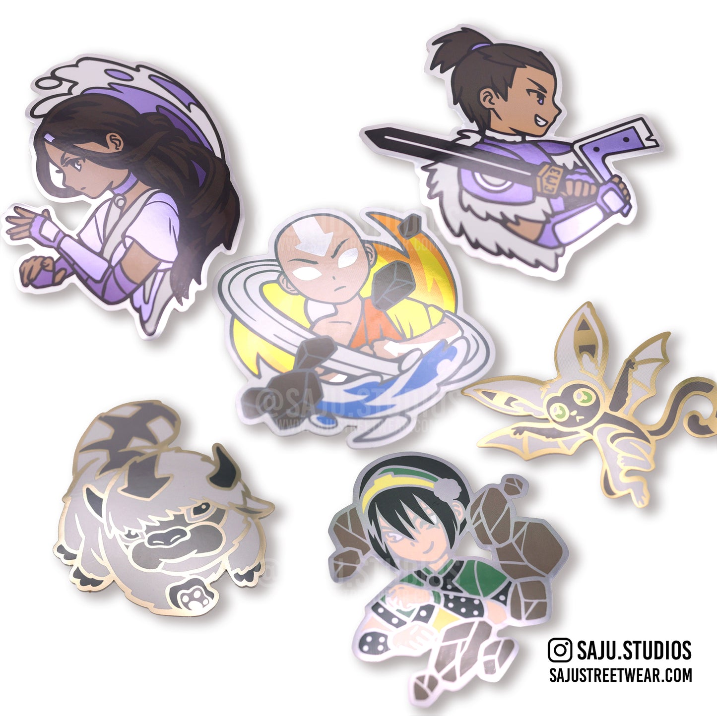 Avatar Metallic Decals Full Set (14 pcs)