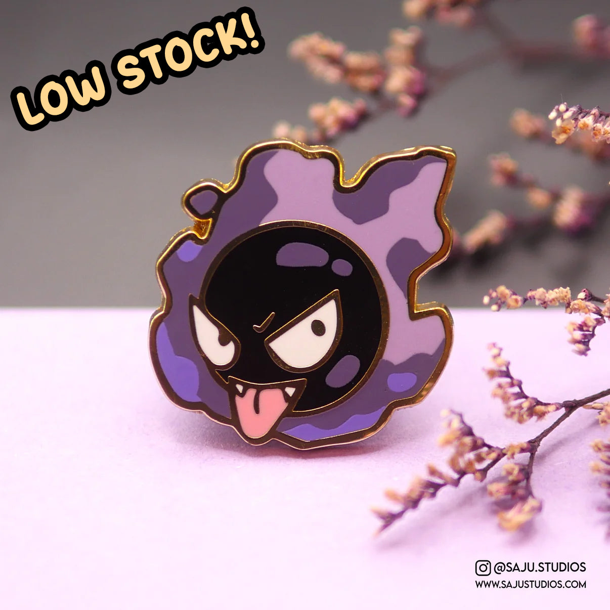 Poison Gas Enamel Pin