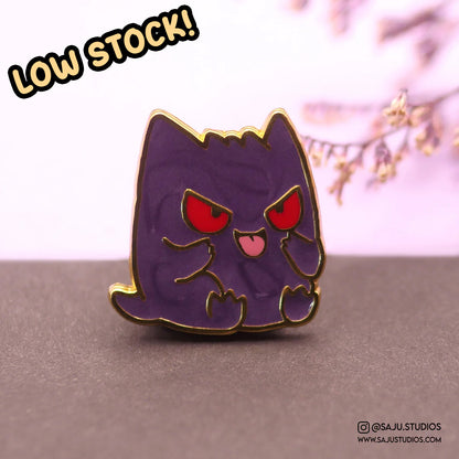 Ghost/Poison Enamel Pin
