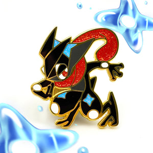 Fire Lizard Enamel Pin