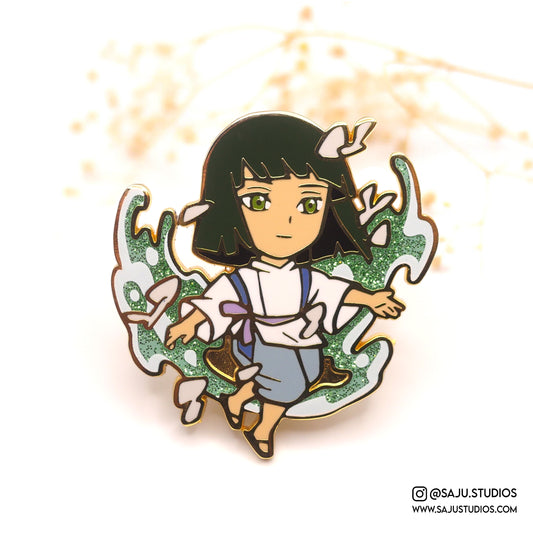 Haku Human Enamel Pin