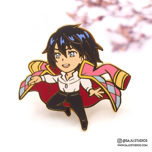 Howl Enamel Pin