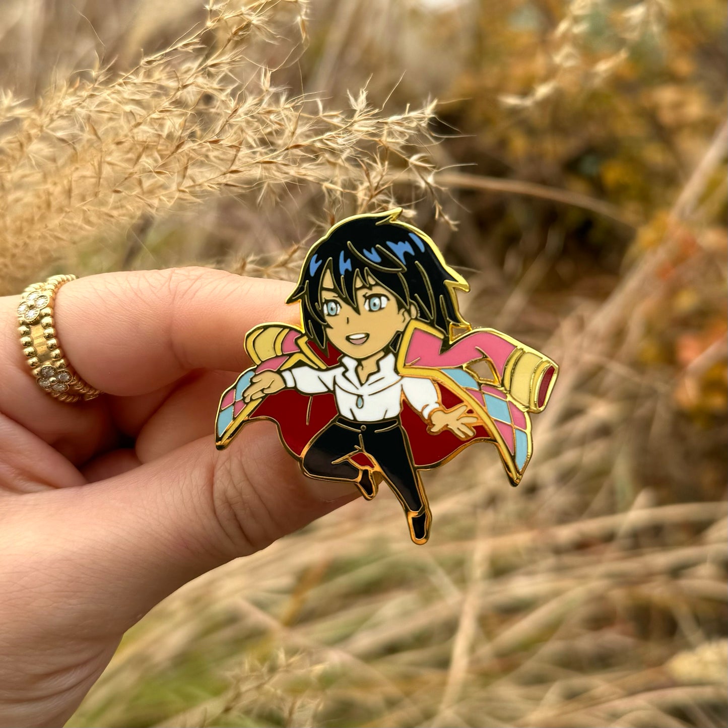 Howl Enamel Pin