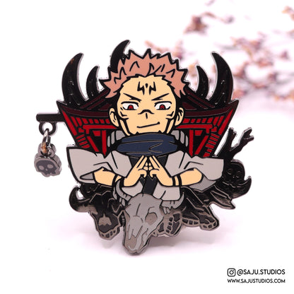 King of Curses Enamel Pin