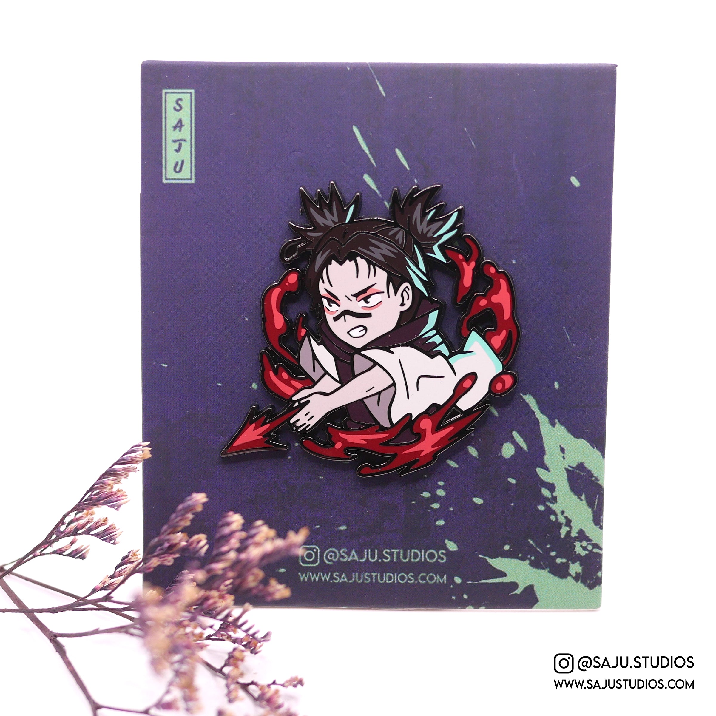 Extremely selling Rare Sold Out Bloody Variant Highschool of The Dead Saeko Enamel Pin