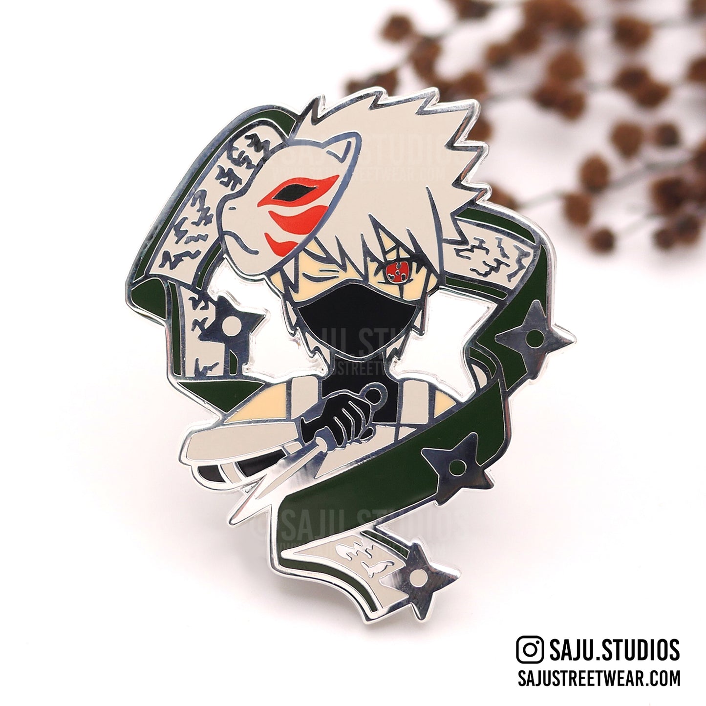 Shuriken Enamel Pin