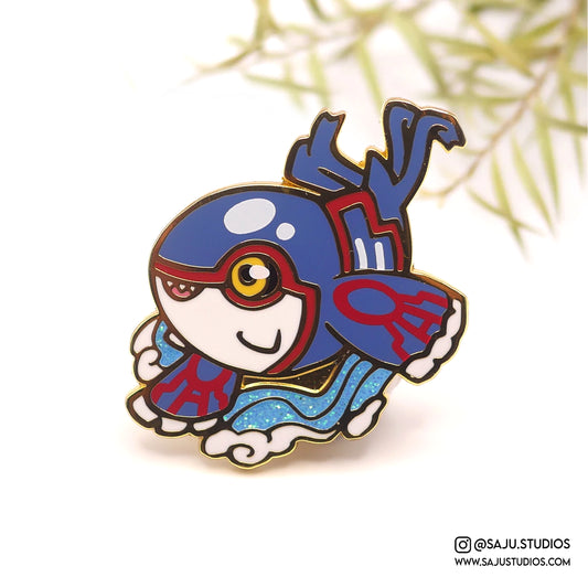 Legendary Water Type Enamel Pin