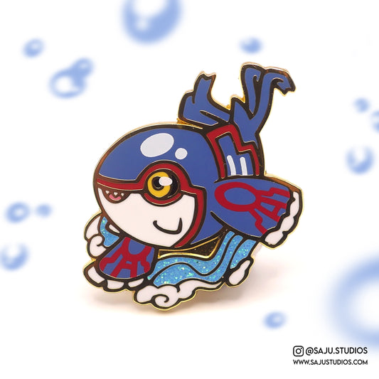 Legendary Water Type Enamel Pin