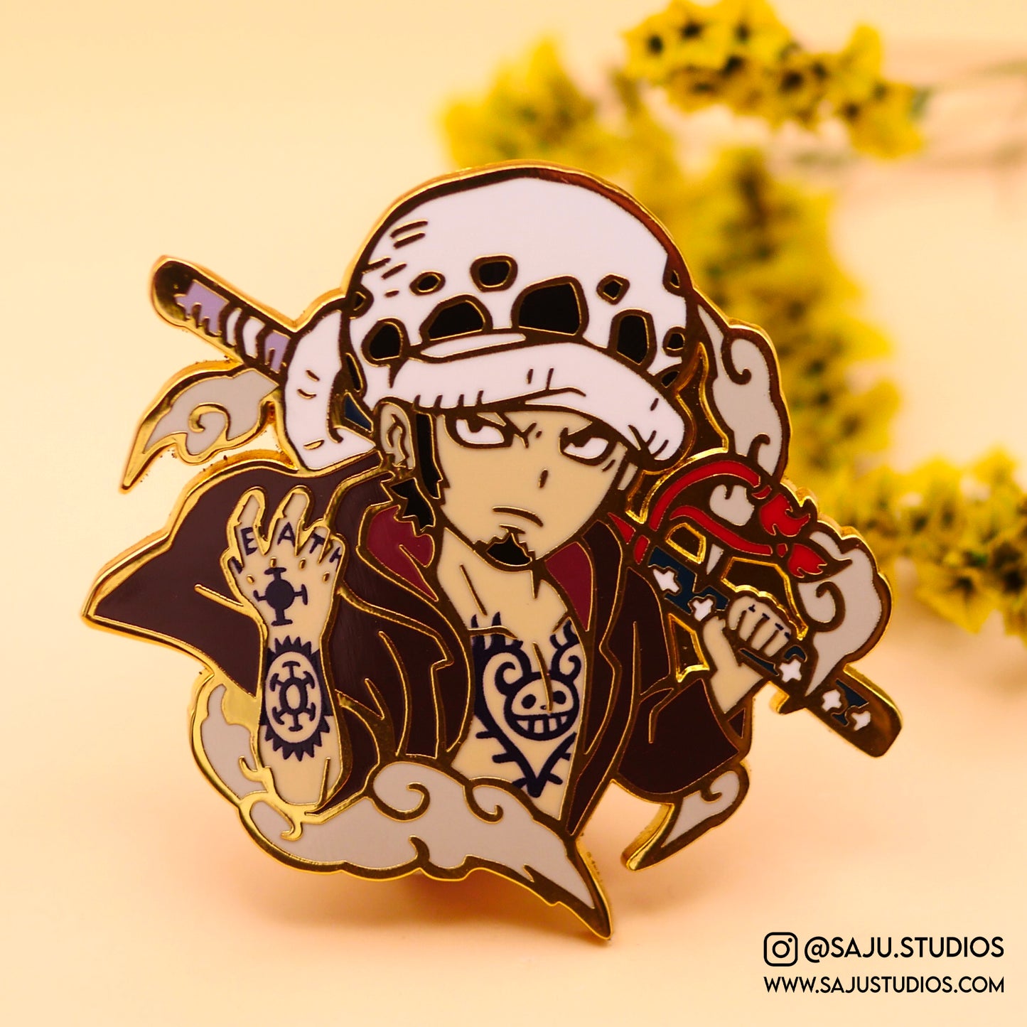 Law Enamel Pin