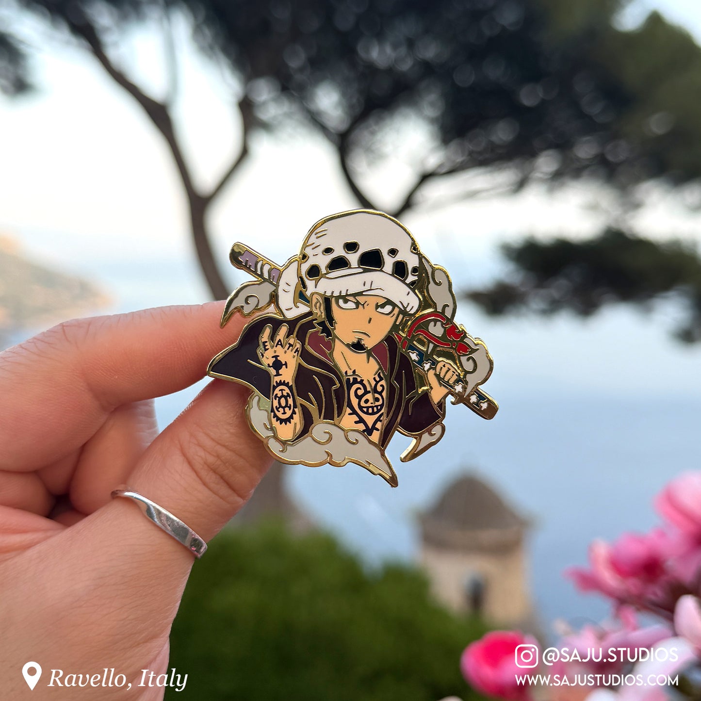 Law Enamel Pin