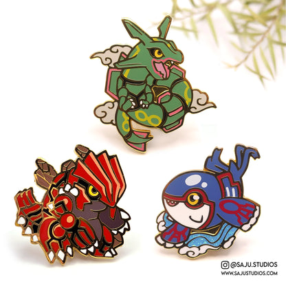 Gen III Legendary Enamel Pins