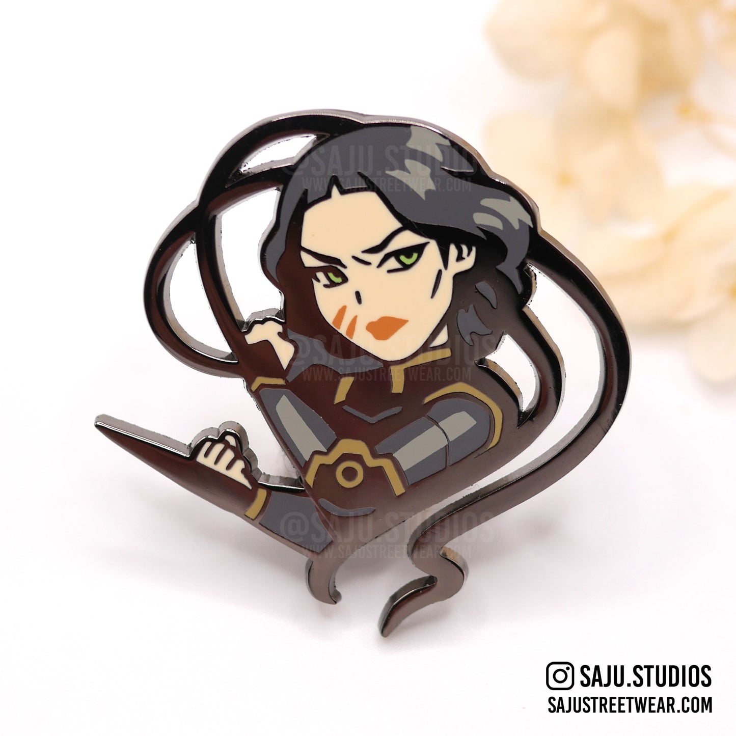 Beifong Enamel Pin