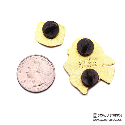 Mario Poncho Enamel Pins (2 pcs)