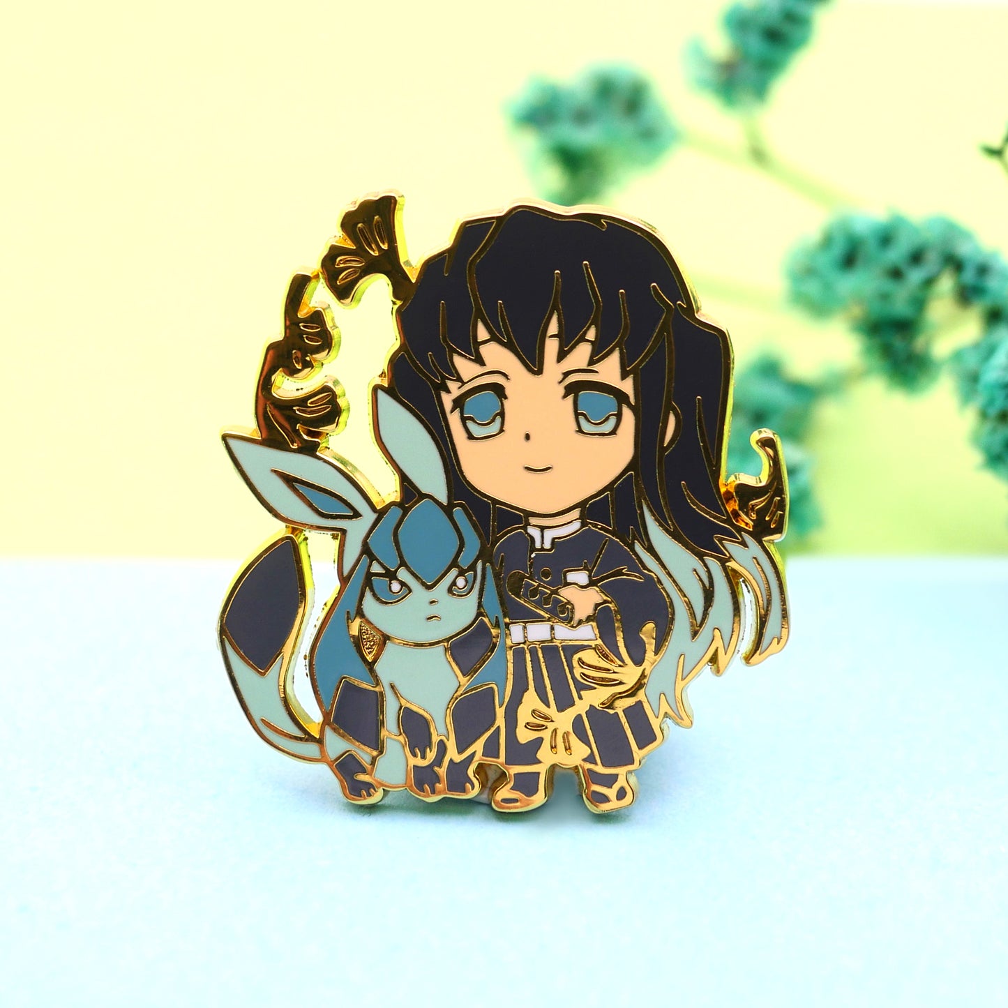 PokeSlayer Pillars Enamel Pins